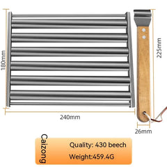Removable Stainless Steel Hot Dog Roasting Rack